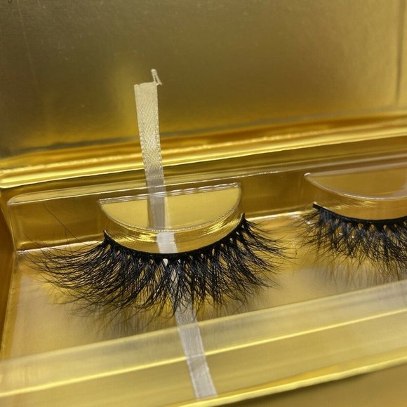 3D Volume Authentic Mink Hair False Eyelashes NWT - Picture 4 of 11
